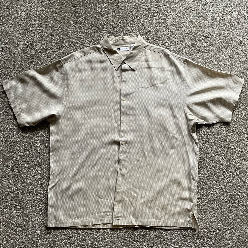 XXL Bachrach Silk Dress Shirt